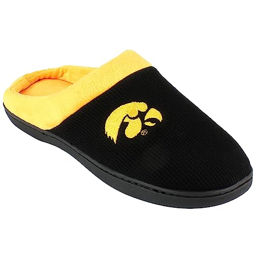 Comfy Feet Everything Comfy Iowa Hawkeyes Clog Slipper - X Large,10.5-12 Women/9.5-11 Men,CFNCAA16-P
