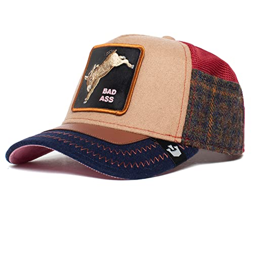 Goorin Bros. The Farm Collegiate-Inspired Premium Collection Unisex Trucker Hat, Detention Seeker, One Size