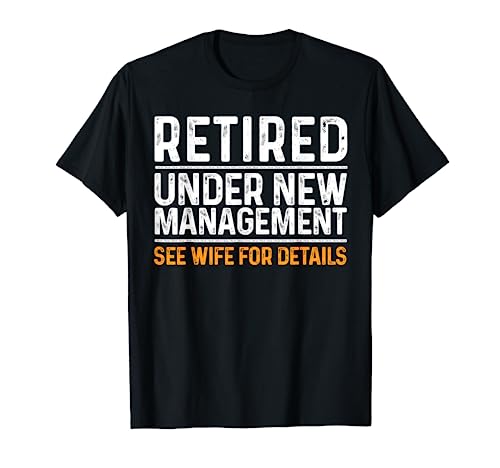 Funny Retirement Party Men's T-Shirt - Dad Humor, Classic Fit, Short Sleeve - Black