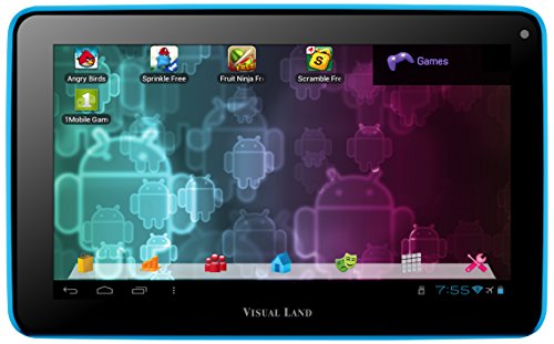 Visual Land Prestige 7-7' Android Tablet with 8GB Memory (Blue)