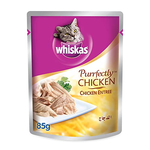 Mars Pet Care Mars Whiskas Purrfectly Chicken Pouch 3 oz, 1 Count, One Size