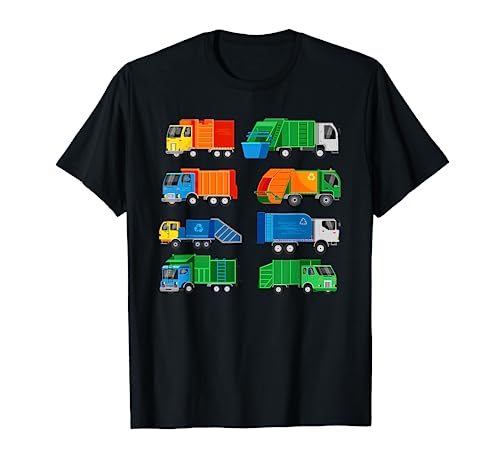 Garbage Truck Trash Waste Separation Costume Kids Toddler T-Shirt
