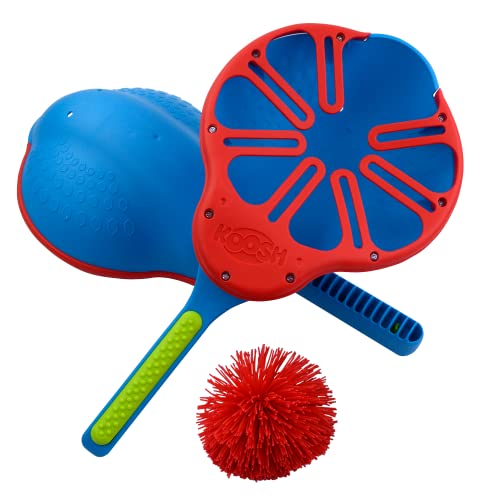 Koosh Flix Stix Ball Fun - Plays Like Lacrosse - Competitive and Cooperative Play - Play Indoors and Outdoors - Ages 6+