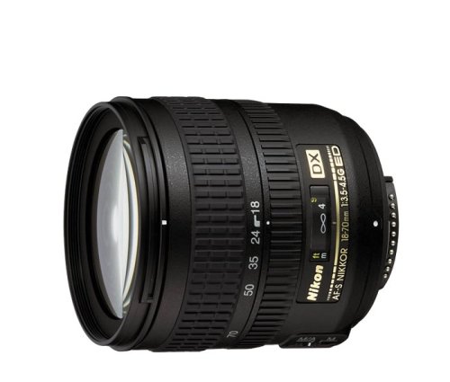 Nikon 18-70mm f/3.5-4.5G ED IF AF-S DX Nikkor Zoom Lens - White Box(Bulk Packaging) (Renewed)