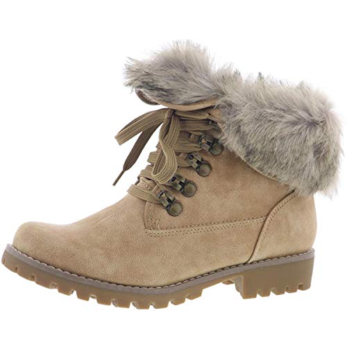 CLIFFS BY WHITE MOUNTAIN Shoes PADDINGTON Women's Boot, NATURAL/DISTRESSED/FAB, 7 M