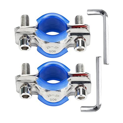 2 Pieces Fix Sinking Office Chair, 304 Stainless Steel Office Chair Saver for Stop Sinking, Sinking Office Chair Repair Kit with Allen Wrench, Adjustable Chair Height Without Cylinder Replacement