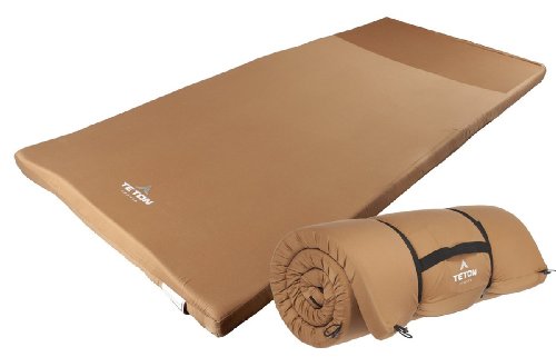 TETON Sports Outfitter XXL Camp Pad; Sleeping Pad for Car Camping , Brown