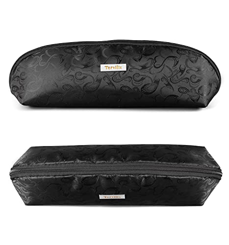 Terviiix Large Capacity Hair Tools Travel Bag and Heat Resistant Flat Iron Pouch for Curling Wand Set, Flat Iron Hair Straightener, Curling Iron, Hair Crimper, Haircare Accessories