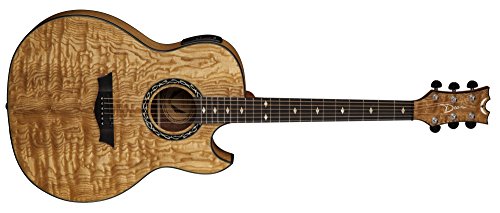 Dean EXQA GN Exhibition Quilt Ash Acoustic-Electric Guitar with Aphex - GN