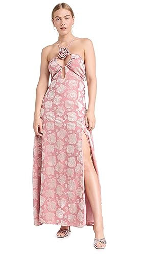 For Love & Lemons Women's Raya Maxi Dress, Pink, M