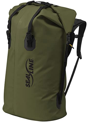 SealLine Boundary Waterproof Dry Pack, Olive, 115-Liter