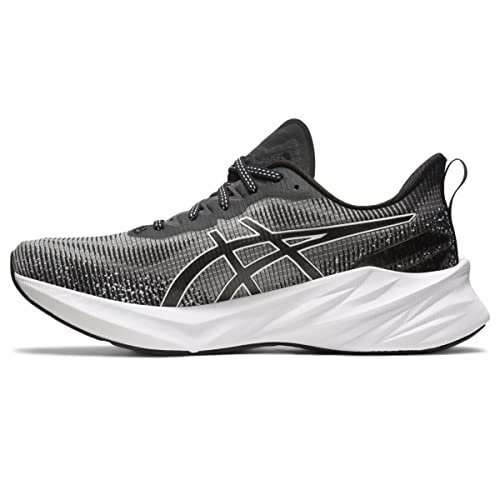 ASICS Men's NOVABLAST 3 LE Running Shoes, 10, Black/White