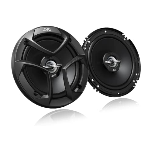 JVC CS-J620 300W 6.5' CS Series 2-Way Coaxial Car Speakers, Set of 2