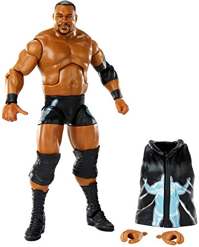 WWE Keith Lee Elite Collection Series 82 Action Figure 6 in Posable Collectible Gift Fans Ages 8 Years Old and Up​