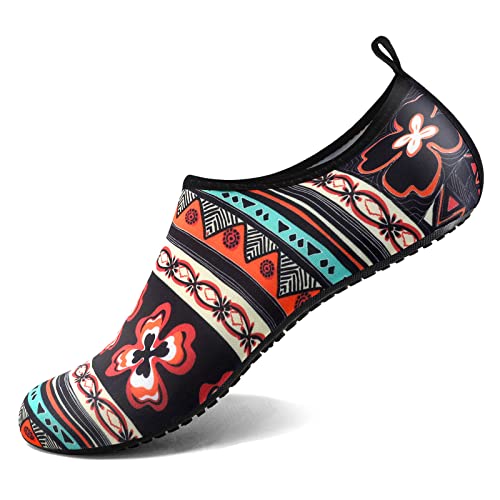 Water Shoes Quick-Dry Aqua Socks Thicker Sole Swim Beach Yoga Wear Sport Camping Accessories Gear Pool Park for Women Men Adult