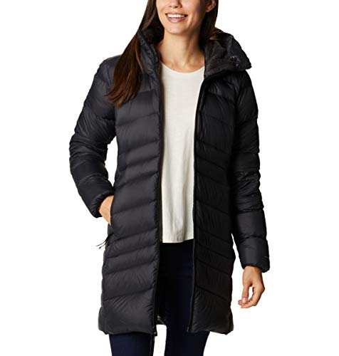 Columbia Women's Autumn Park Down Mid Jacket, Black, Large