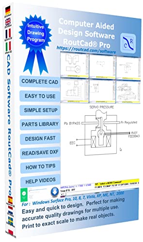 RoutCad de Luxe Professional CAD Design Software