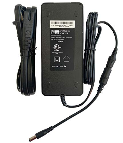 UpBright 12V 5A 60W AC/DC Adapter Compatible with CWT PAA060F PAA050F PAA040F KPL-060F VI KPL-040F KPA-050F CAD060121 Lorex SG19LD804-161 Seasonic SSA-0601S-1 Ktec KSAFH1200500T1M2 Power Supply 5.5mm