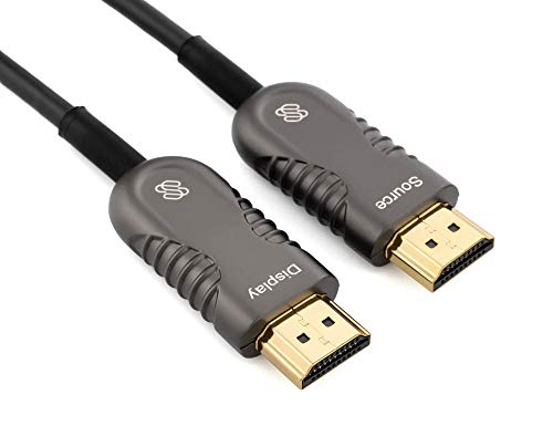 Sewell Light-Link HDMI Cable, 50 ft 4K @ 60Hz 4:4:4 HDMI 2.0 HDCP 2.2
