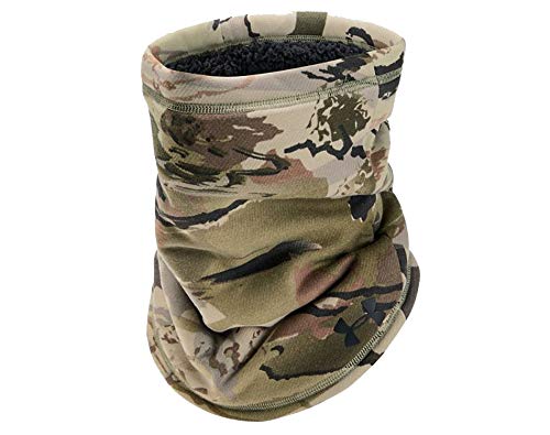 Under Armour Men's Unisex Camo Fleece Gaiter , Ua Barren Camo (999)/Black , One Size Fits All