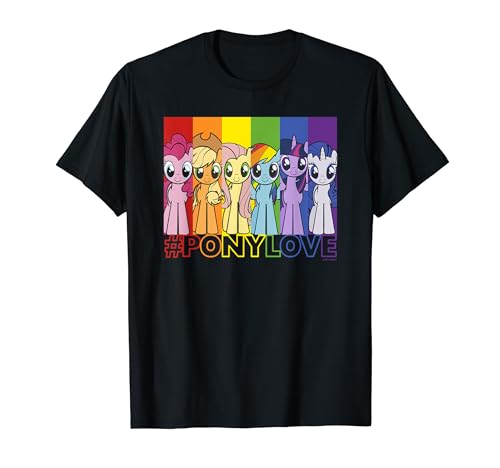 My Little Pony: Friendship Is Magic Pony Love Rainbow Panels T-Shirt