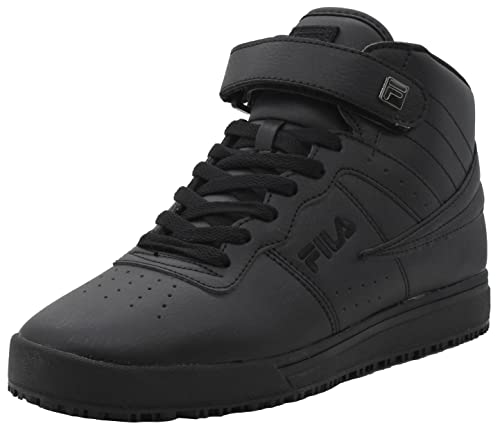 FILA Men's Work Food Service Shoe, BLACK/BLACK/BLACK, 10.5