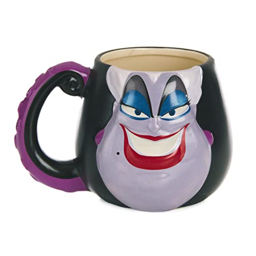 Paladone Ursula Mug - The Little Mermaid Ceramic Coffee Mug - Officially Licensed Disney,500 milliliters