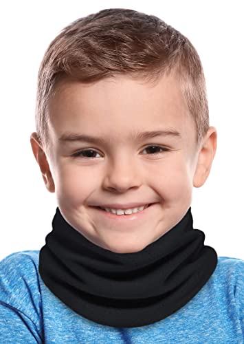 Tough Headwear Kids Neck Warmer - Kids Scarf, Toddler Neck Warmer & Kids Neck Gaiter - Kids Ski Mask & Kids Fleece Gaiter