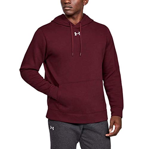 Under Armour Men's UA Hustle Fleece Hoodie MD Red