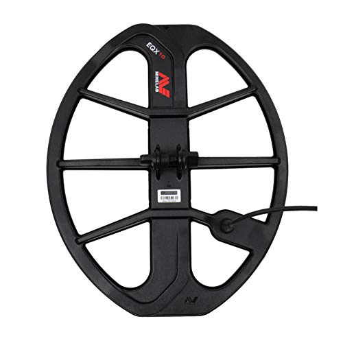 Minelab EQX 15 Double-D Waterproof Smart Coil for Equinox Metal Detectors (Skidplate Included)