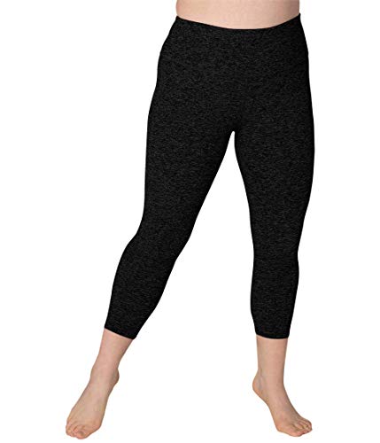 Beyond Yoga Spacedye Walk and Talk High-Waisted Capri Leggings Darkest Night MD (US Women's 6-8) 21