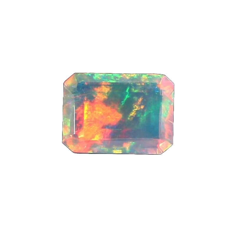 6x8MM Ethiopian Opal,20Pcs Cabochon Rare Quality Ethiopian Opal,20Pcs Octagon  Cabochon Ethiopian Opal Cabochon Natural welo opal multi fire opal loose Gemstone For Jewelry Making