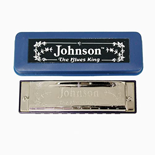 Johnson BK-520-C Blues King Harmonica, C