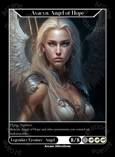 Avacyn, Angel of Hope - Altered Art Custom Card