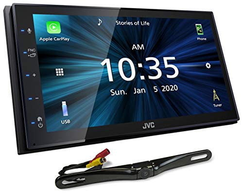 JVC KW-M560BT 6.8' Bluetooth Digital Media Car Play/Android Receiver+Backup Cam