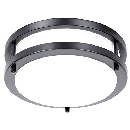 Drosbey 36W Ceiling Light Fixture, 13in Flush Mount Light Fixture, LED Ceiling Lamp for Bathroom, Bedroom, Kitchen, Laundry Room, Garage, Super Bright 3200 Lumens, 5000K Daylight White