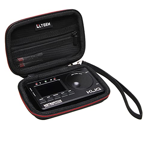 LTGEM EVA Hard Carrying Case for Korg TM60BK Tuner Metronome & KLIQ MetroPitch - Metronome Tuner (Case Only)