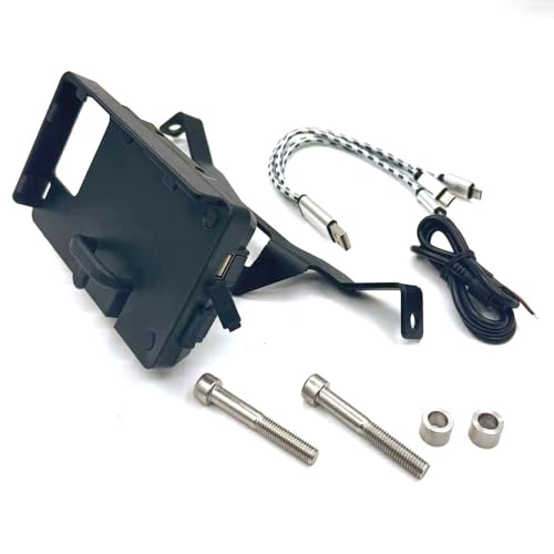 ENDYAK Motorcycle Mobile Phone Stand Navigation Mount Recorder Fix Bracket GPS Stand Adapter Holder Accessories for Aprilia RS660 2021 2022 2023