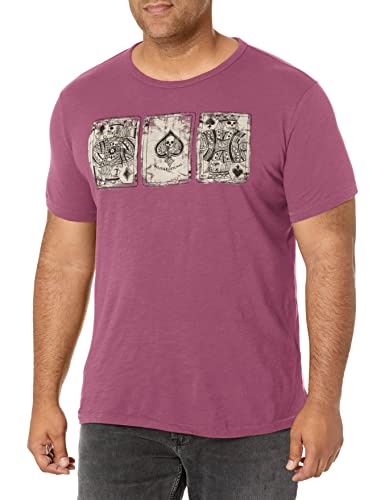 Lucky Brand Men's Poker Cards Tee Shirt, Port Royle, X-Large