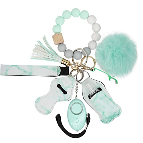 CHPITOS Keychains Full Set for Women Portable Protection Keychain Set for Kid Safety Bracelet Keychain Set