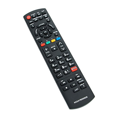 N2QAYB000926 TV Remote Control Replacement fit for Panasonic LED LCD Smart HDTV TC-42AS630 TC-42AS630U TC-50AS630 TC-55AS530 TC-60AS530 TC-65AX900U TC-40AS520U TC60AS630U TC60AS530U TC39AS530U