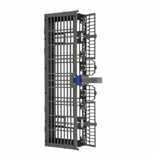 Dishwasher Silverware Basket Replaces For Whirlpool WDT790SAYM3 WDT790SAYW0 WDT790SAYW1 WDT790SAYW2 WDT790SAYW3 WDT790SLYB0 WDT790SLYM0 WDT790SLYM1 WDT790SLYM2 WDT790SLYM3 WDT790SLYW0 Dishwasher