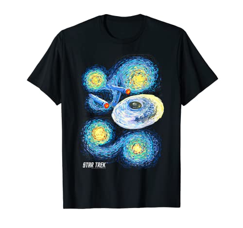 Star Trek Original Series Starry Night Paint T-Shirt