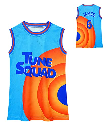 Sports Fan Jerseys Boys Basketball Jersey Hip Hop Party Shirt 1#6# Kids Bunny Cosplay Costume Fshion Novelty T-Shirt Children Birthday Gifts