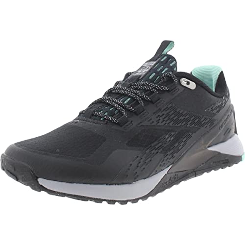 Reebok Women's Nano X1 TR Adventure Cross Trainer, core Black/Pixel Mint/Cold Grey 4, 7.5