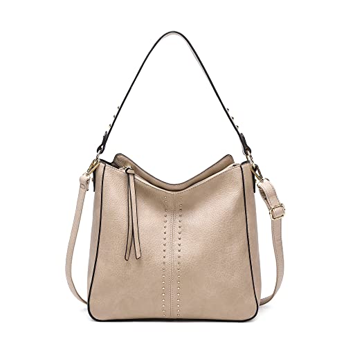 Montana West Hobo Bag for Women Designer Ladies Hobo bag Bucket Purse Totes Bag Handbags Chic Shoulder Bag,MWC-128-KH