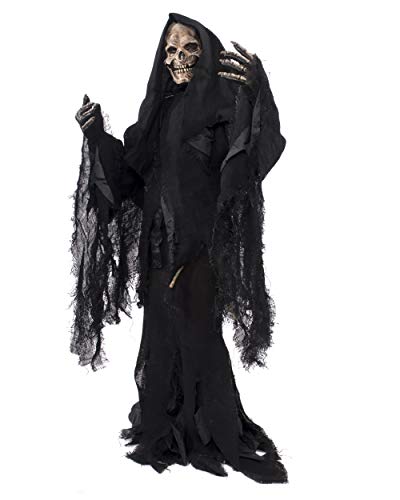 Grim Reaper Costume with Mask, Rotting Gown and Gloves by Zagone Studios