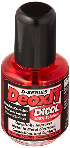 CAIG LABORATORIES DeoxIT D100L-2DB Brush Applicator, More Than A Contact Cleaner, 7.4mL, Pack of 1