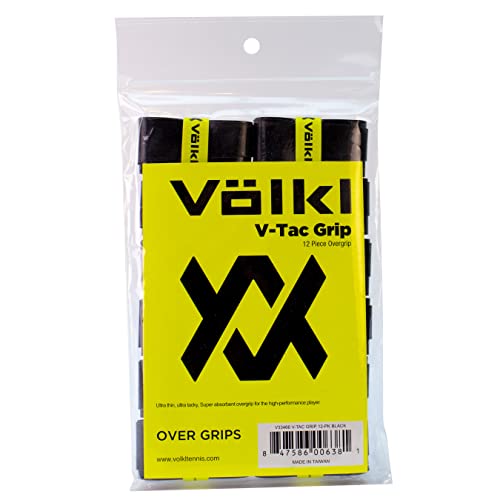 Volkl V-Tac 12-Pack Overgrip (Black)