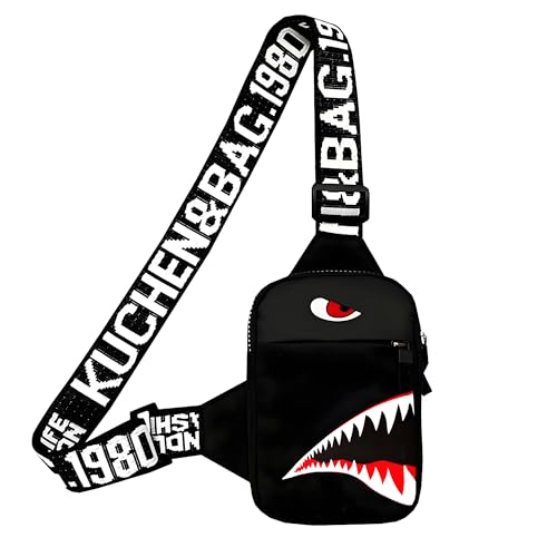 WRLDMCWLQ Shoulder Bag Sling Bag Men Women Small Bag Crossbody Bag Casual Phone Chest Bag for Travelling Hiking